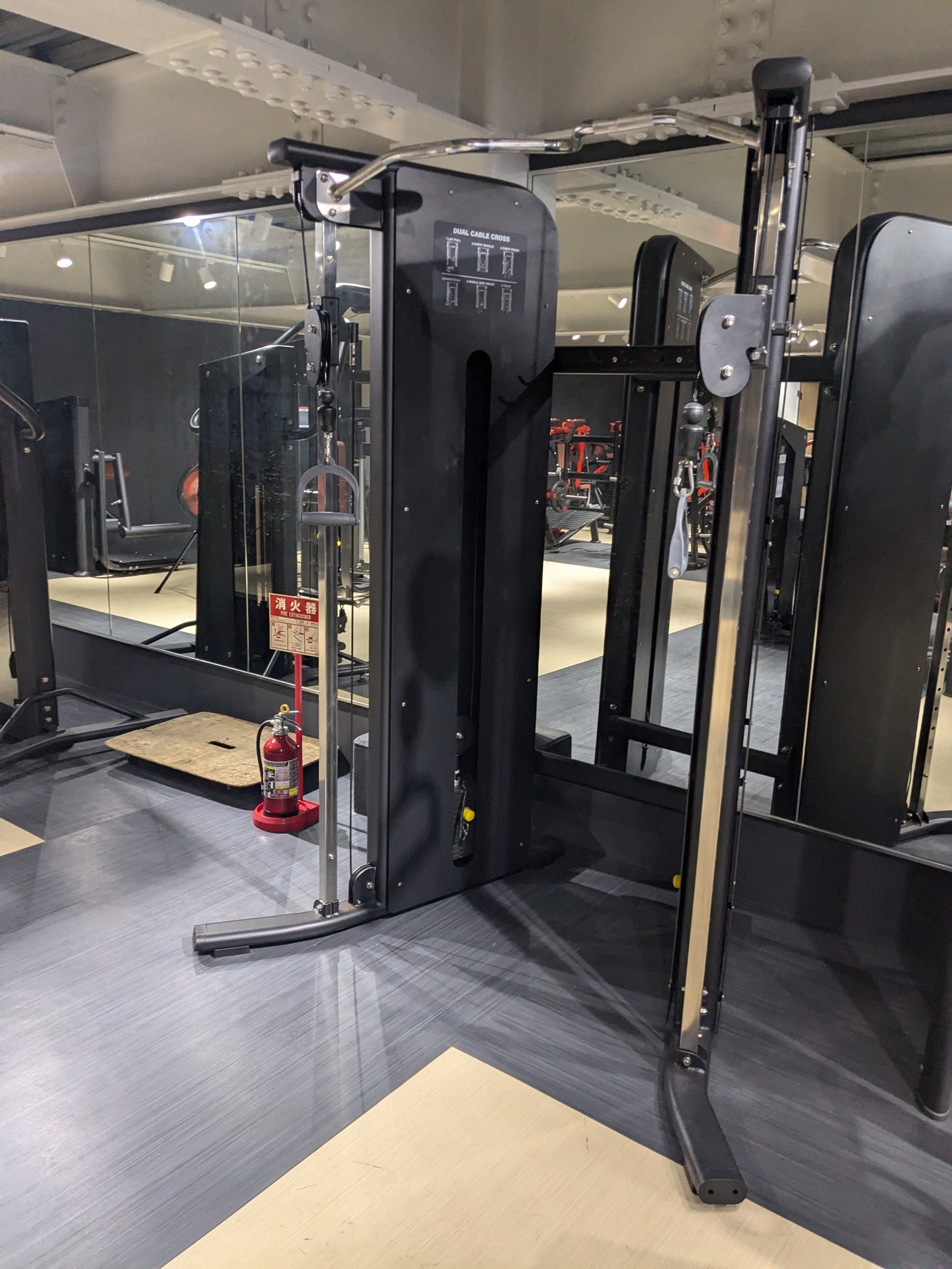 ケーブルクロスオーバー